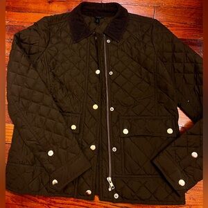 Lightly worn jcrew quilted jacket